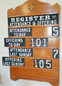 attendance register board